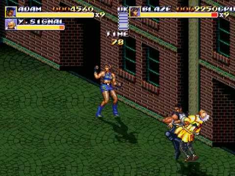 Streets of Rage Remake 5.0 - Adam and Blaze (Stage 1)