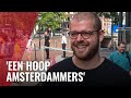 Geen toeristen maar Amsterdammers in de rij voor het Anne Frank Huis