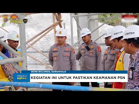 KAPOLRES BONE BOLANGO TINJAU PSN WADUK BOLANGO ULU