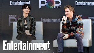 Fantastic Beasts: Redmayne & Waterston Compare Film To Harry Potter | PopFest | Entertainment Weekly
