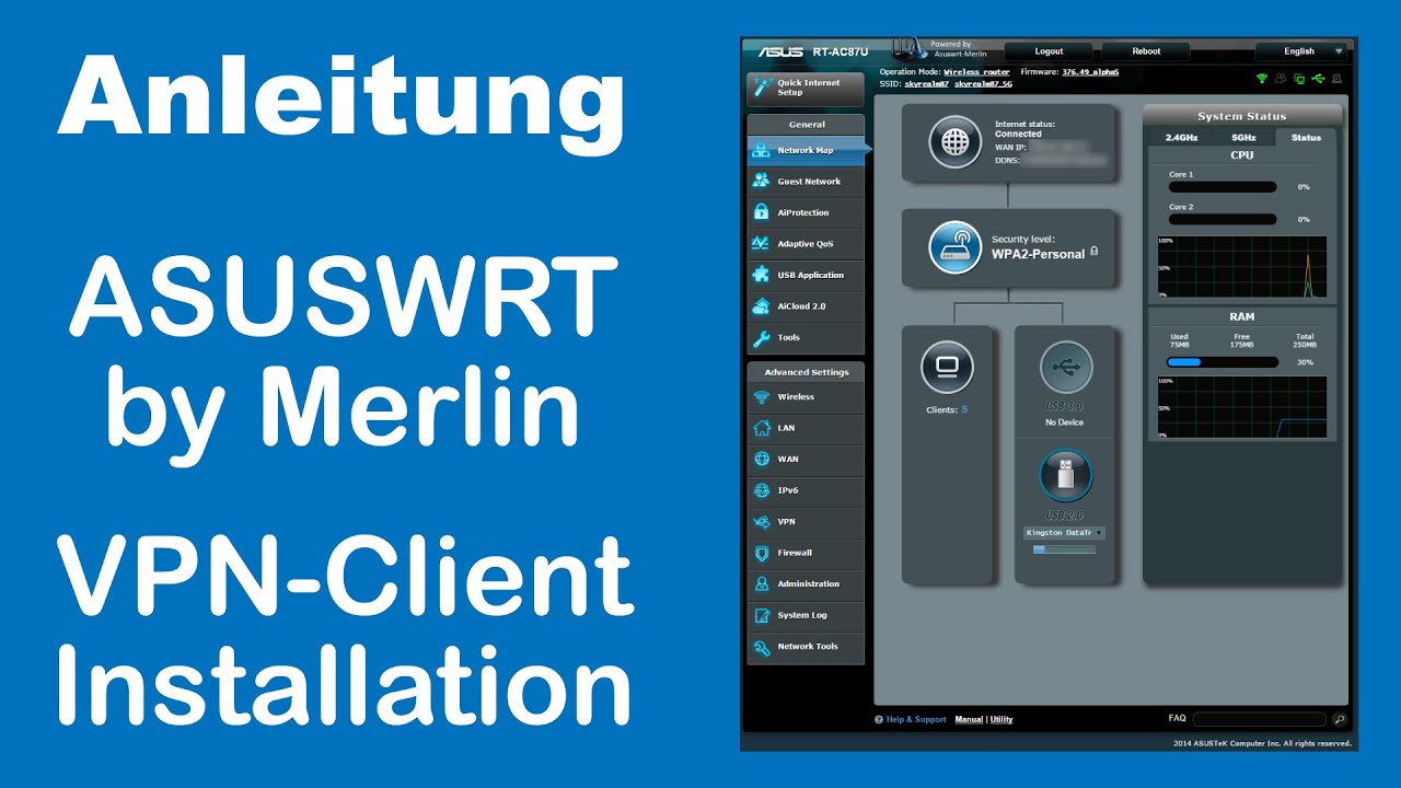 ASUSWRT by Merlin auf einem ASUS Router installieren (Anleitung) 1