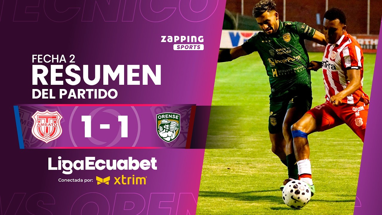 Técnico Universitario vs Orense SC Highlights