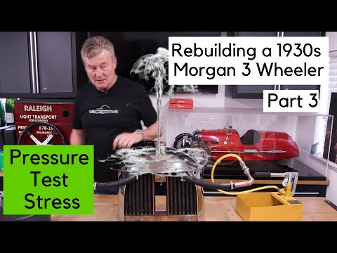 Building a 1930s Morgan 3-Wheeler with Nigel Dean Part 3. Cooling System