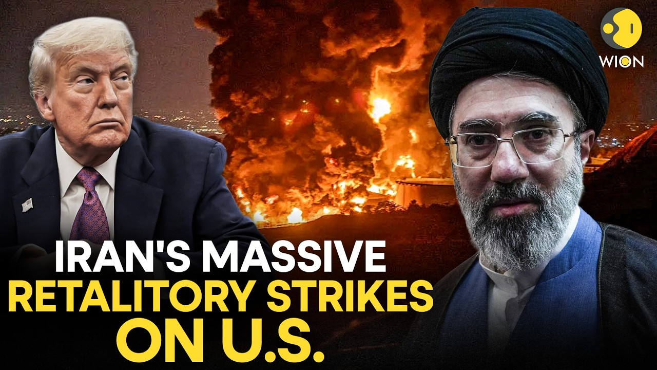 US-Iran War LIVE: Iran Launches Major Retaliatory Strikes on US Assets in Gulf | WION