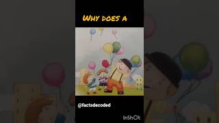 Why does a helium balloon rise so high in the sky #interestingstuff #youtube #shorts #gaming
