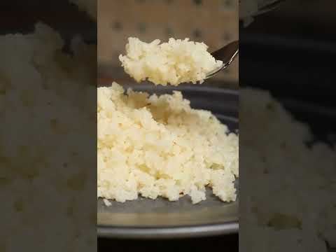 Basic Cauliflower Rice #shorts
