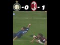 AC Milan vs Inter Milan Italian League 2001 🔥🔴🔵 | # #football #foryou #highlights #shorts #fyp