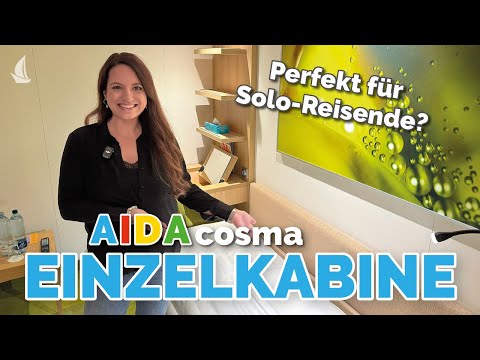 AIDAcosma Einzelkabine Innen (10165) – Rundgang