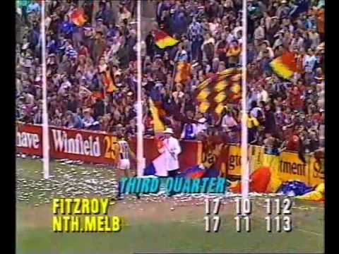 VFL R11 1984 - Fitzroy v North Melbourne