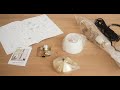 Fritz-Hansen-Clam,-lampara-de-suspension-55-cm YouTube Video