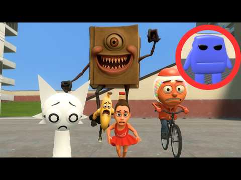 TUGAS TUGAS VS BLUU #garrysmod #brainrot