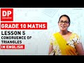 Lesson 5 Congruence of Triangles |  Maths Session for Grade 10 #DPEducation #Grade10Maths #triangles