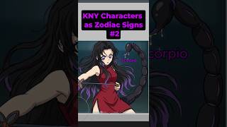 What if the characters from KNY were zodiac signs? #kny #demonslayer #drawing #animeart