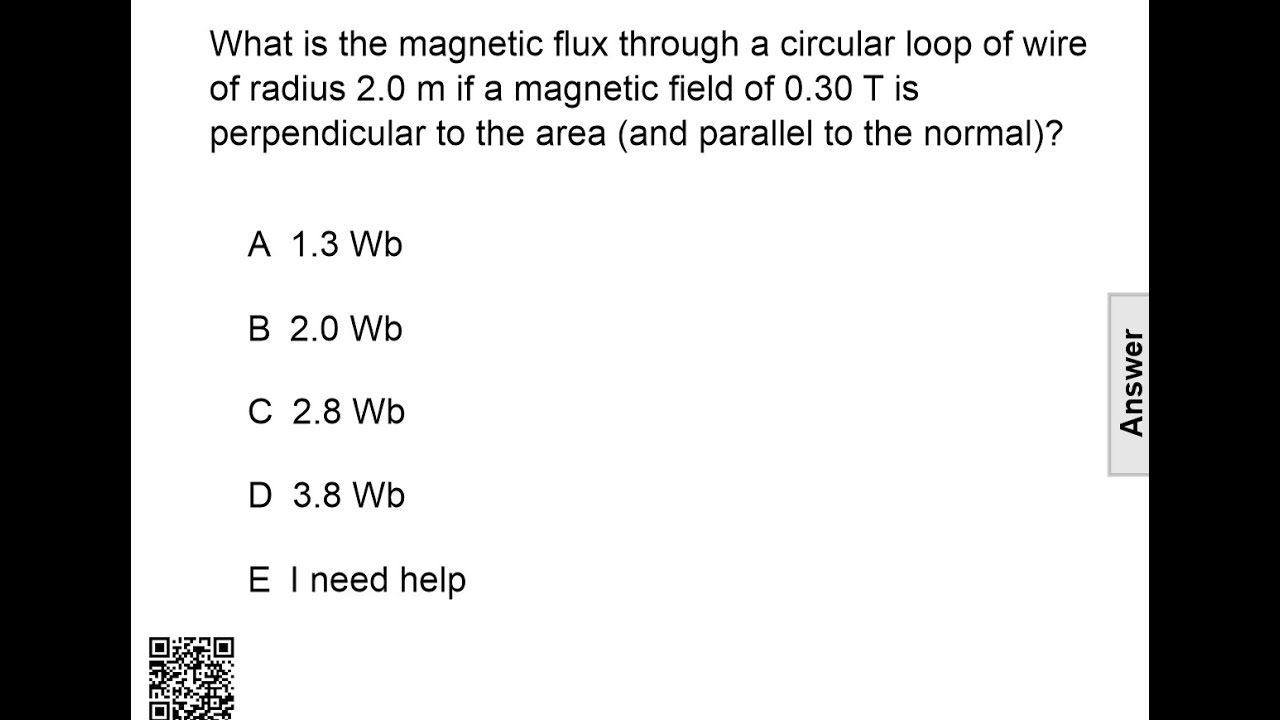 AP 2 EM Induction   Question 5