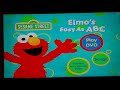 Opening To Sesame Street Elmo S Easy As ABC 2005 DVD