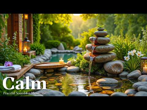Relaxing Music Relieves Stress, Anxiety & Depression 🌿 Soothing Piano + Water Sounds for Calm Mind