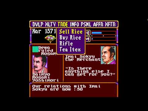 Simon joue - Nobunaga's ambition 2