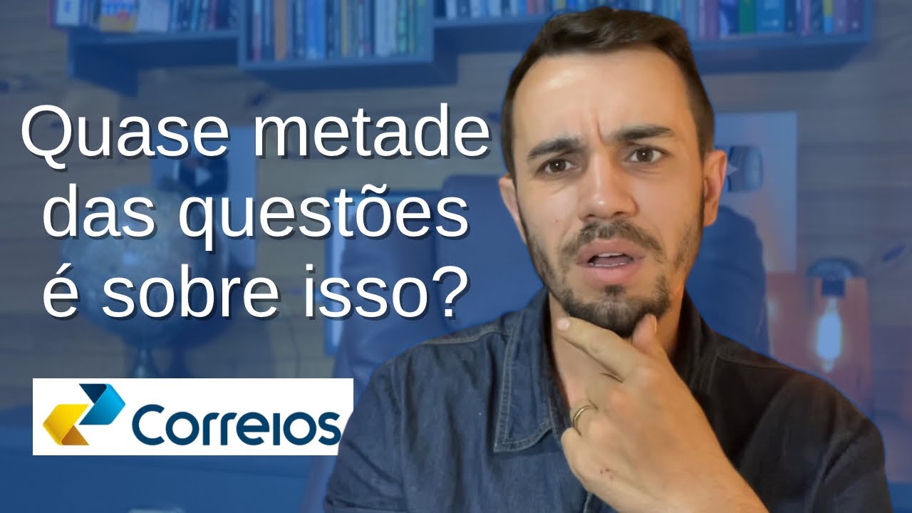 CONCURSO CORREIOS 2024: O QUE MAIS CAI EM MATEMÁTICA? BANCA IBFC
