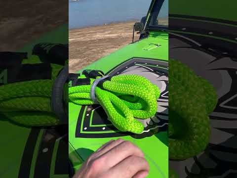 Kinetic Rope vs  Tow Strap