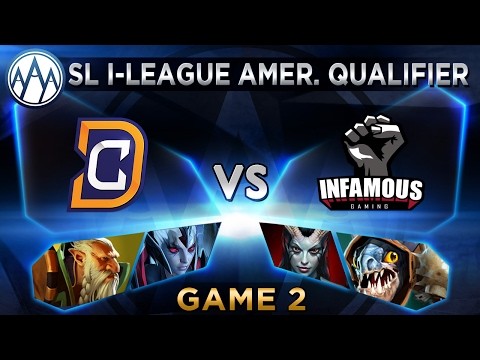 DC vs Infamous Game 2 - SL i-League Americas Qualifier - BO2 w/ @DakotaCox @Rimedota