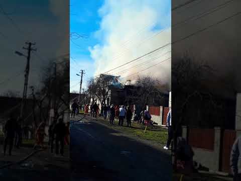 Incendiu Moșnița Veche 26 ianuarie 2018
