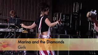 (HD) Marina and the Diamonds - Girls (Falls Festival 29/12/2010)
