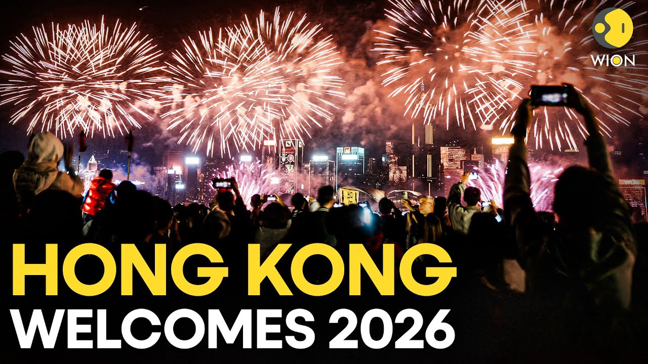 New Year 2026 LIVE: Hong Kong Replaces Fireworks with Countdown | New Year 2026 | WION