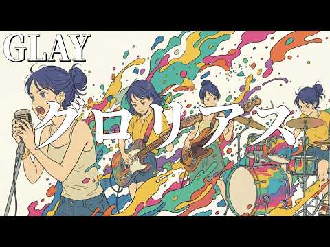 グロリアス - GLAY / 唸る低音と突き抜けるハイトーン。あの眩しさを爆音で。（Girls AI cover）
