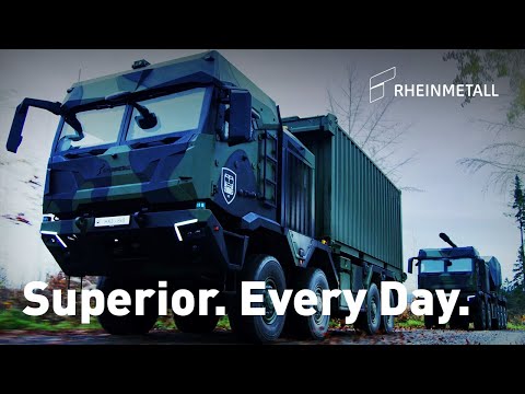 Rheinmetall – HX3 tactical truck series