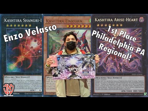 1st Place Philadelphia PA Regional Kashtira Deck Profile! ft. Enzo