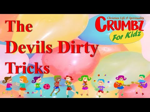 The Devils Dirty Tricks | Lk 4:1-13 | Crumbz for Kidz |