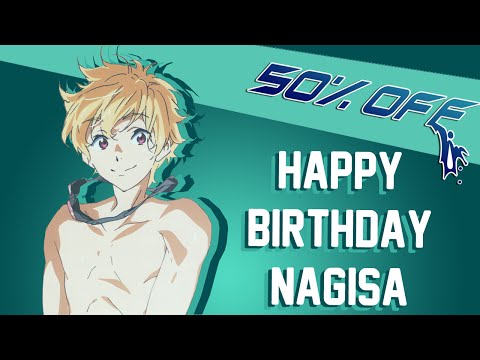 50% OFF: Happy Birthday, Nagisa Hazuki​​​ | Octopimp​​​