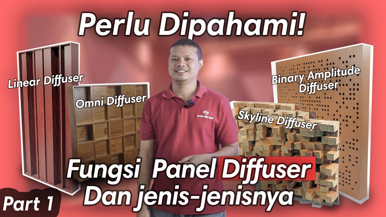 Fungsi Panel Diffuser yang Harus Dipahami serta Jenis-jenisnya
