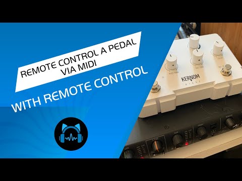 How to Remote Control an Overdrive Pedal via MIDI