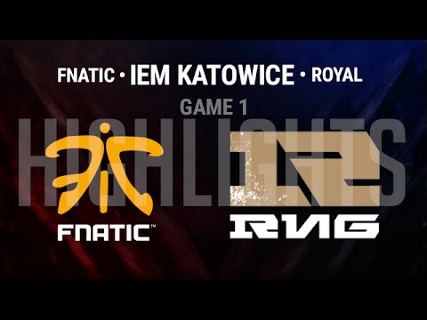 Fnatic vs Royal Game 1 Highlights Semifinal | IEM Katowice 2016 World Championship S6 FNC vs RNG