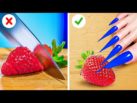 FUNNY GIRLY PROBLEMS WITH LONG NAILS 💅 || Epic Fails, Hacks And Life Situations