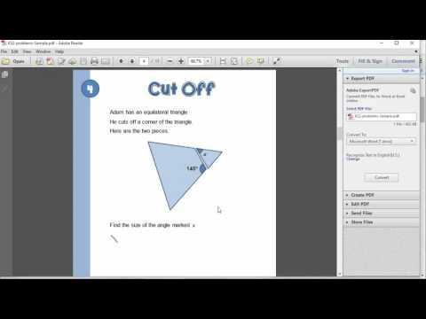 Maths ROTW 91- Key Stage 3&4 Problems