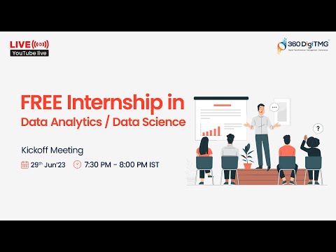 Free Data Analytics Data Science Internship | Batch 7 | 360DigiTMG