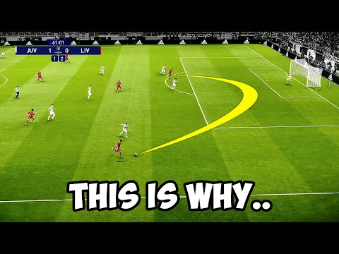 THIS IS WHY PES 2021 Gameplay is BETTER than FIFA 21..
