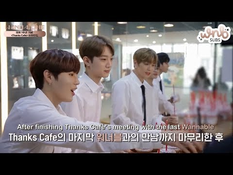 [ENG SUB] 180823 Wanna One - 1st Anniversary Special Thanks Cafe by WNBSUBS