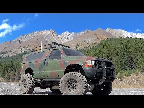 Ford Expedition to the Kananaskis Mudflats of Scale Town - RC CWR