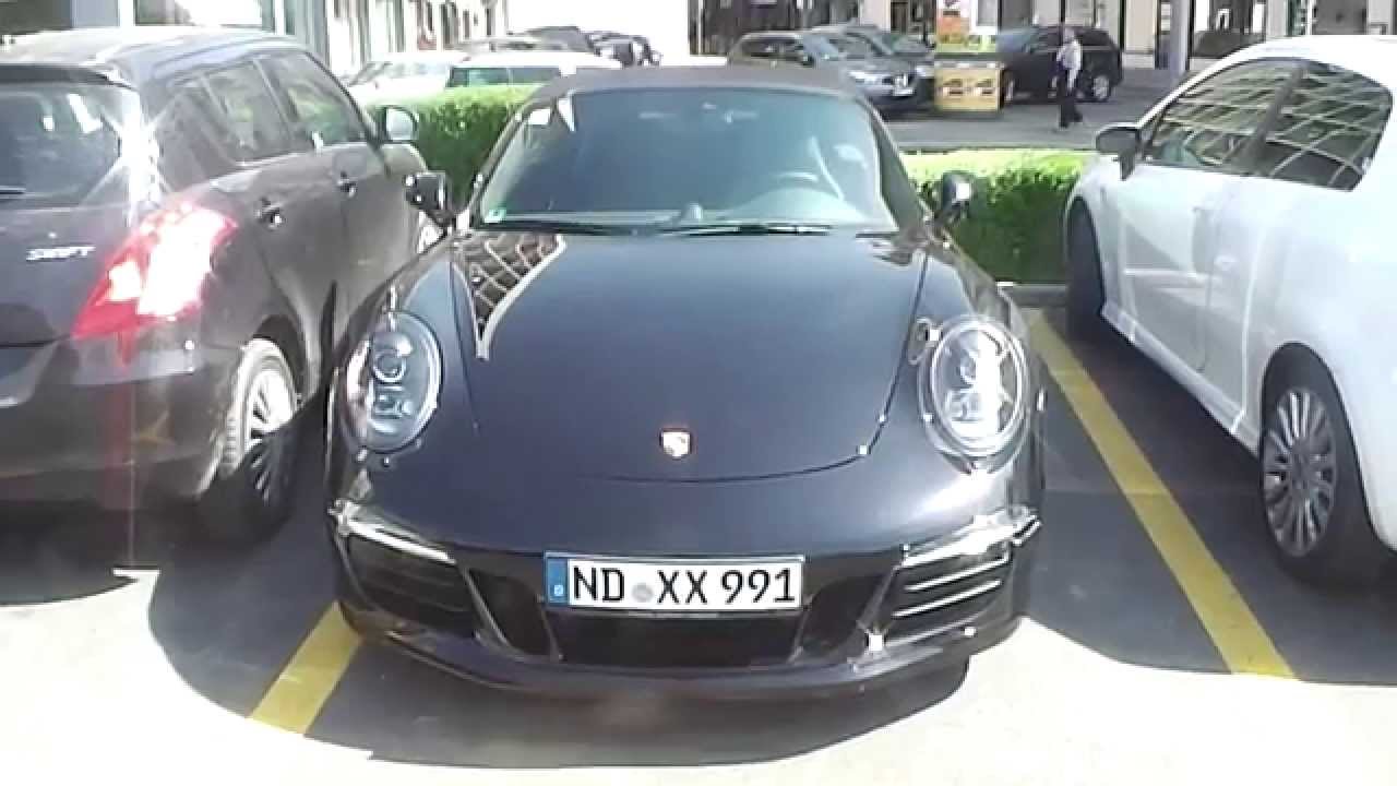Porsche 991 (911) Carrera 4 GTS  Cabriolet Walkround Budapest