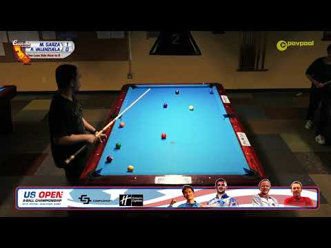 #9 - Marcus GARZA vs Rovi VALENZUELA / "The Last Spot": 2019, U.S. Open 9-Ball Qualifier