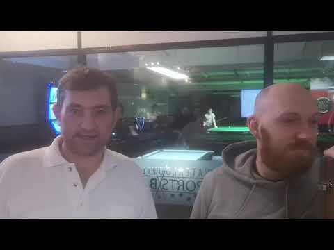 Neil Wren and Jordan Church Pro-Am snooker and pool UK first event 19/01/20