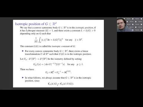 Mariusz Mirek - "Dimension free estimates for the discrete Hardy--Littlewood maximal functions"