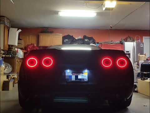 Corvette C6 Z06 Borla Atak vs Corsa Sport axle-back exhaust systems.