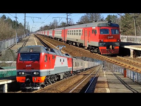 Russian railways: the most ordinary trains in Moscow