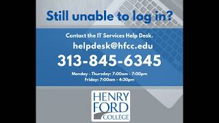 How to Log into your HFC Student Portal