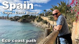 The Beautiful Eco path in Calpe. Places to visit in Costa Blanca #spain #travelvlog