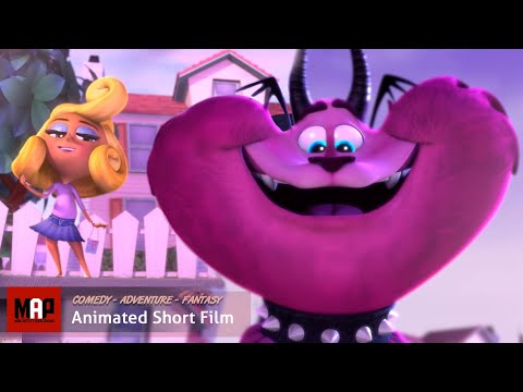 Funny CGI 3d Animated Short Film ** THE COLORS OF EVIL ** Creepy Cute Animation CGI film